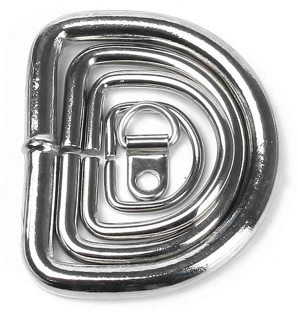 D-ring, 30 x 27 x 4 mm