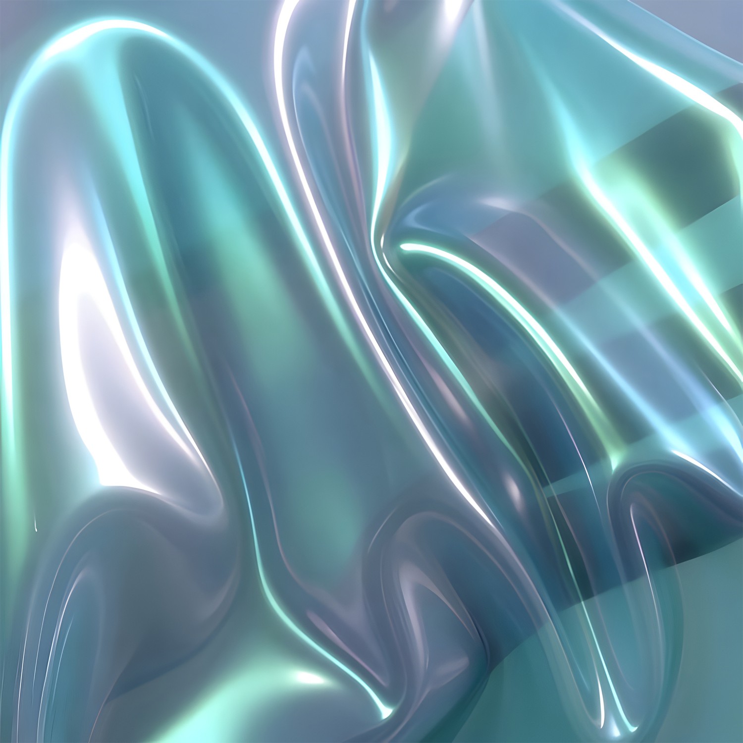 Latex-Meterware, shimmery semi trans blau, 0,40 mm