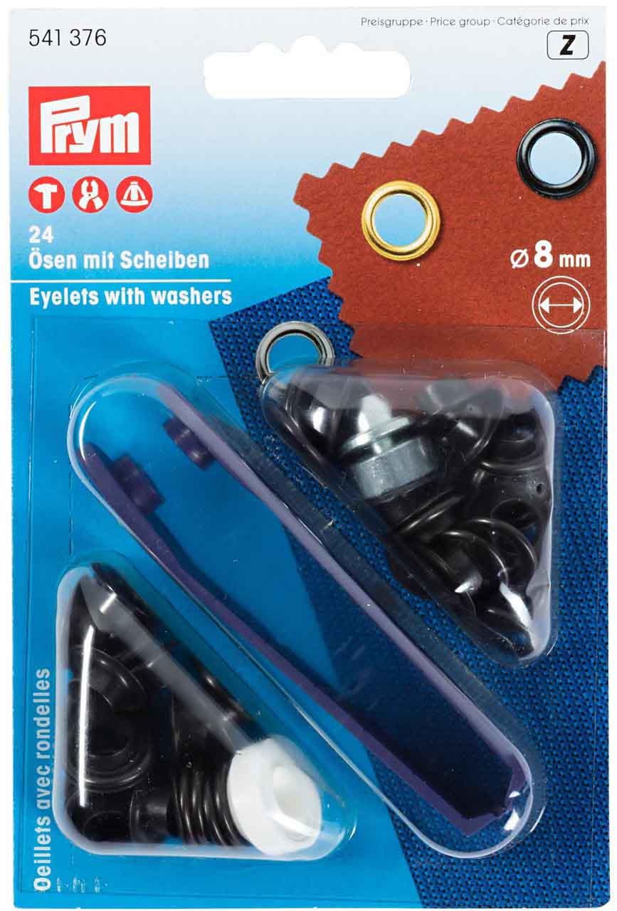 Prym Ösen mit Scheiben 8 mm