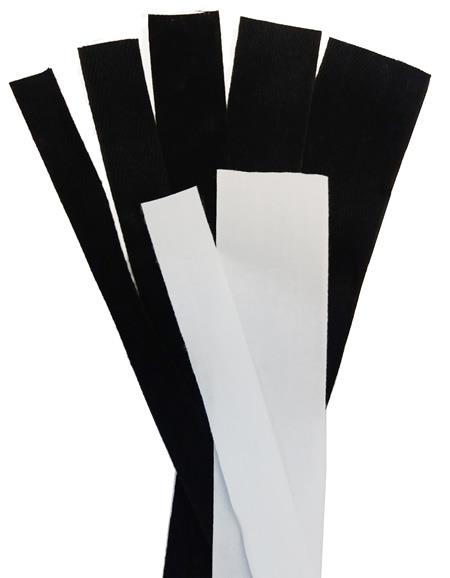 Fabric tape, white, 20 mm width
