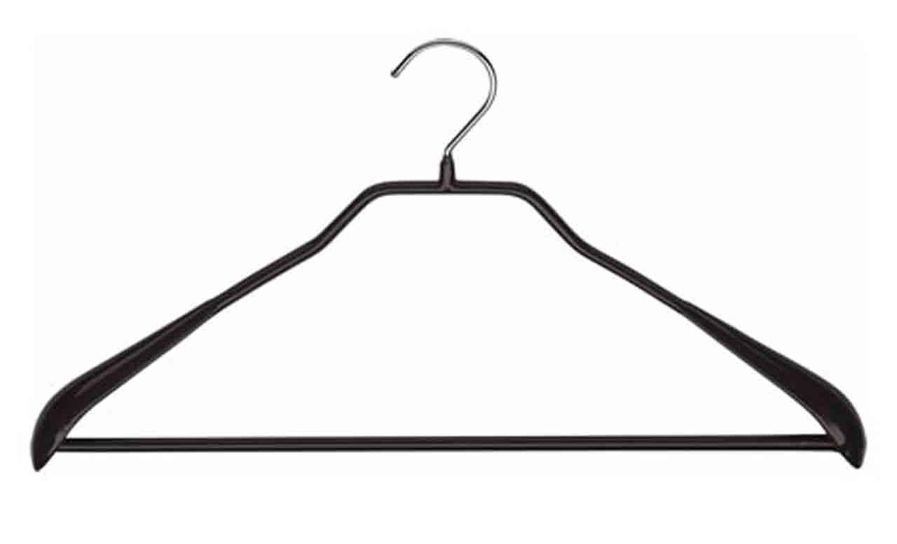Hanger with trouser bar