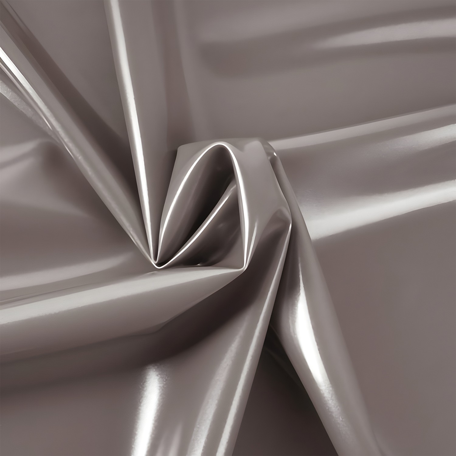 Latex-Meterware, Metallic Platin, 0,40 mm